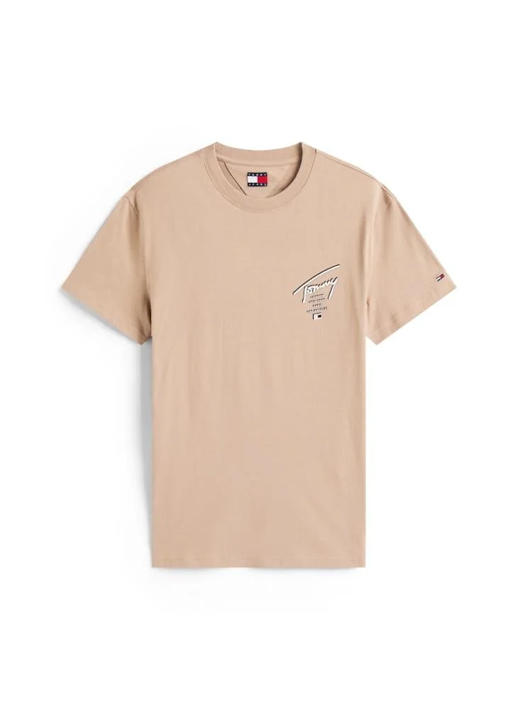 TOMMY JEANS Signature Back Logo Jersey T-Shirt